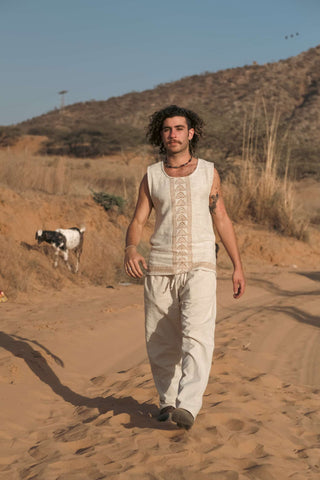 Akash TankTop with Blockprint