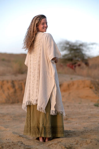 Matiu Poncho Natural