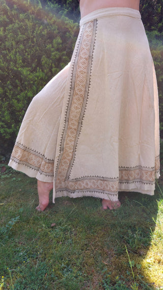 Nova Skirt with Blockprint