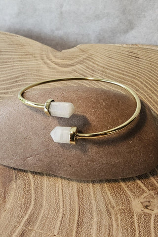 Double Point Bracelet Brass