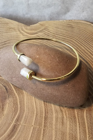 Double Point Bracelet Brass