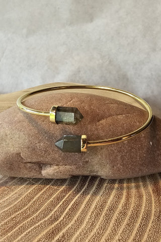 Double Point Bracelet Brass