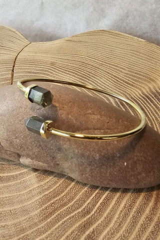 Double Point Bracelet Brass