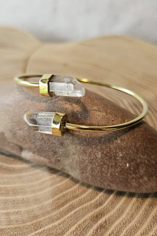 Double Point Bracelet Brass