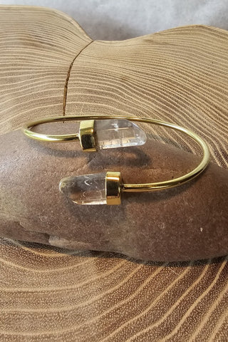 Double Point Bracelet Brass