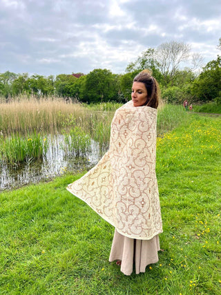 Shipibo Shawl Thin Cotton