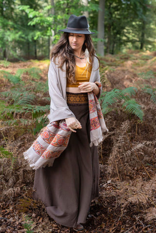 Khullu Shawl Dusty Amethyst