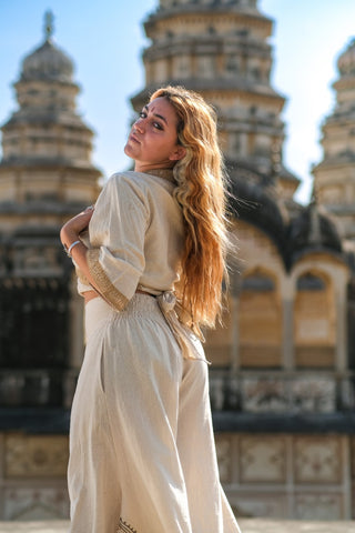 Aponi Jute border wrap