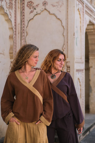 Aiko kimono Dark Brown