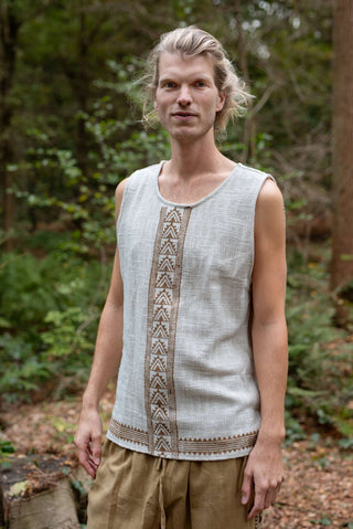 Akash TankTop with Blockprint