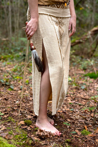 Ceremonial Blockprint Skirt