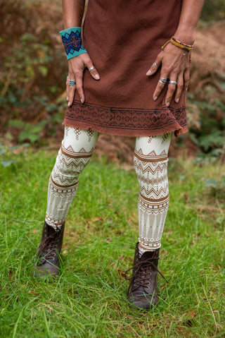 Legging Geometric print