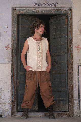 Akash TankTop with Blockprint