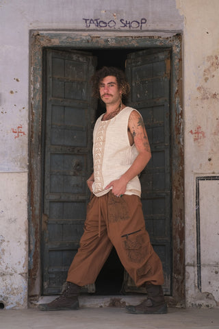 Akash TankTop with Blockprint