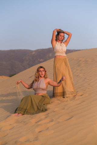 Nova Skirt with Blockprint