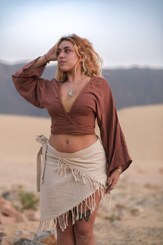 Alana Wrap top