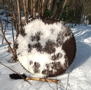 HorseDrum Black White