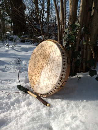 Flower of Life Calf drum