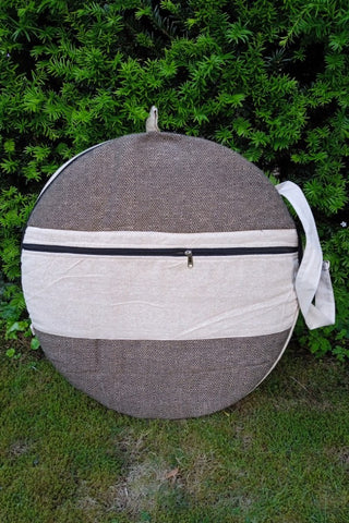 Drum Bag Jute Green