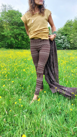 Legging Geometric print