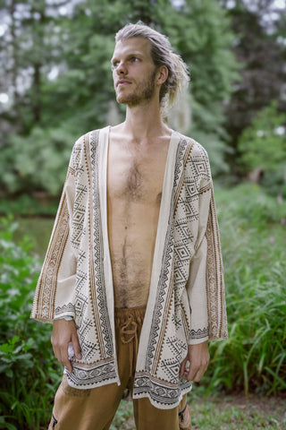 Vigo Blockprint Kimono