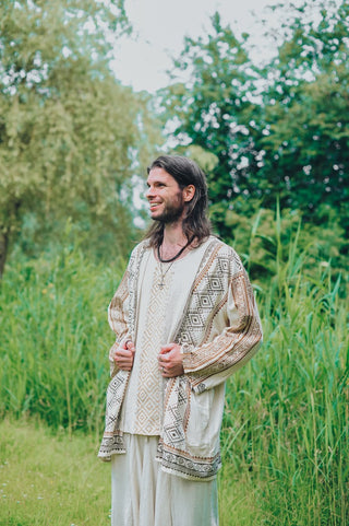 Vigo Blockprint Kimono