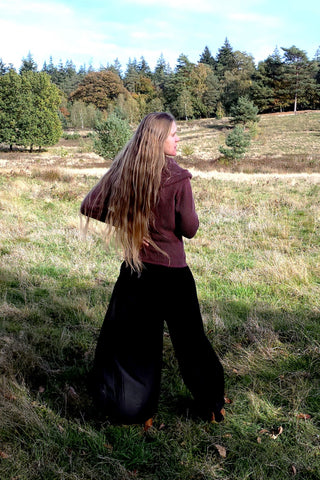 Astral Weave Sweater Dark Brown