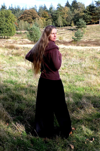 Astral Weave Sweater Dark Brown