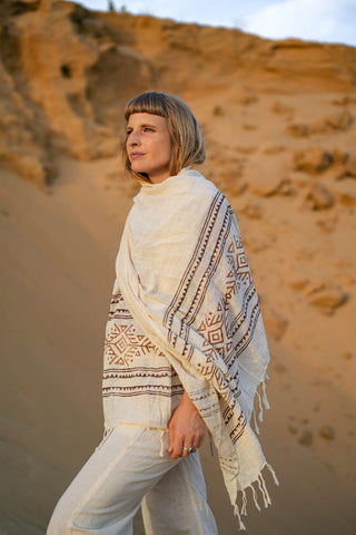 Pakal Shawl Natural