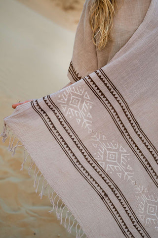 Pakal Shawl Dusty Amethyst