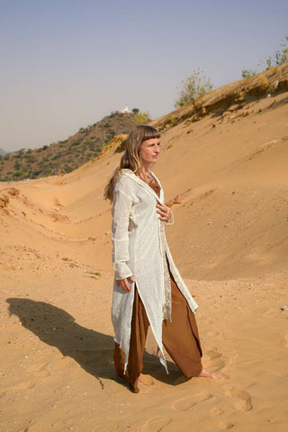 Kauri Long Bugala vest Natural