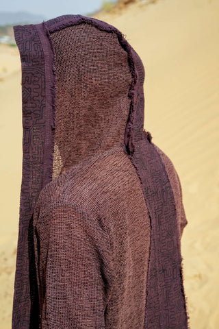 Kauri Long Bugala vest Dark Brown