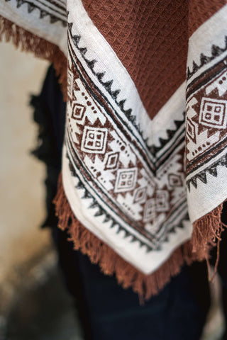 Nightfall Poncho Earth