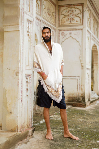 Nightfall Poncho Natural