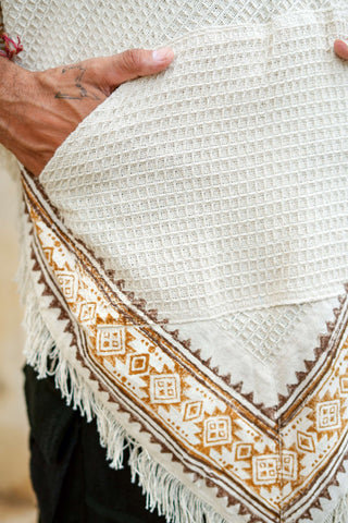 Nightfall Poncho Natural