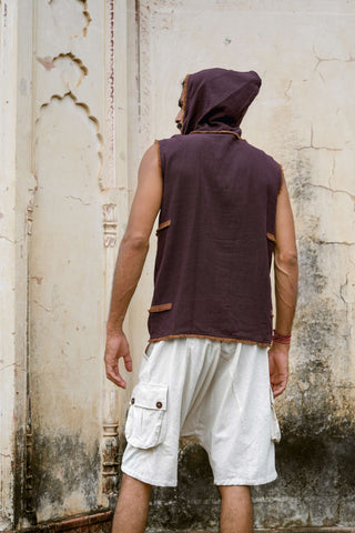 Patch Tanktop Dark Brown