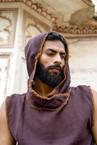 Patch Tanktop Dark Brown