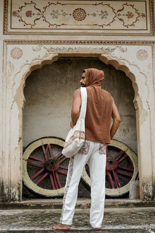 Raw Bugala Cotton Bag Natural