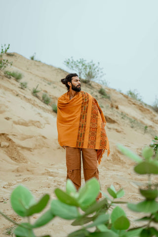 Khullu Shawl Turmeric