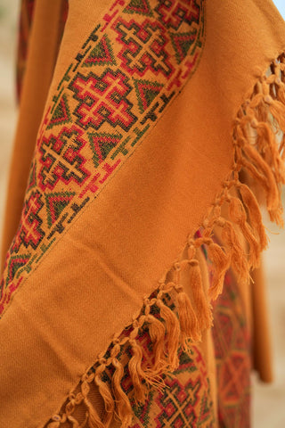 Khullu Shawl Turmeric