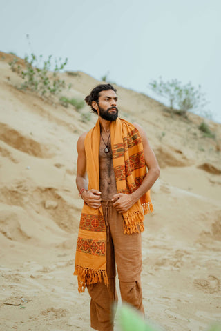 Khullu Shawl Turmeric
