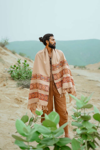 Khullu Shawl Beige