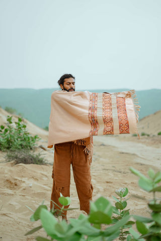 Khullu Shawl Beige