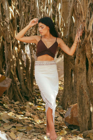 Kaya Bra Top Dark Brown