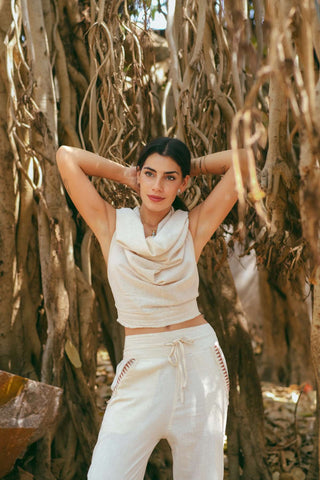 Pua Crop Top Natural