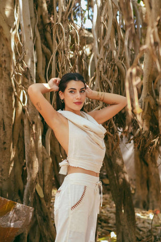 Pua Crop Top Natural