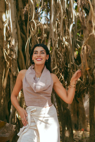 Pua Crop Top Amethyst