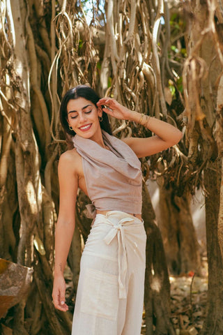 Pua Crop Top Amethyst