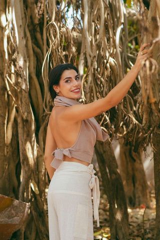 Pua Crop Top Amethyst