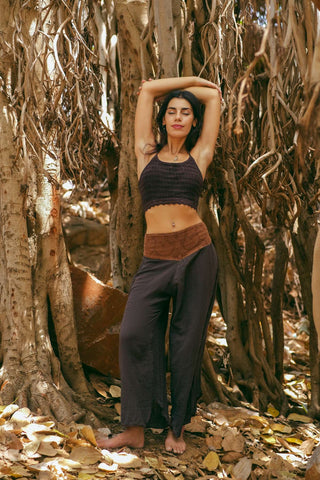 Sacred Harmony Pants Dark Brown